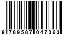 Código de Barras de '.9789587047363.'