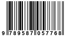 Código de Barras de '.9789587057768.'