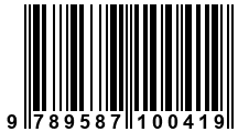 Código de Barras de '.9789587100419.'