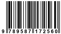 Código de Barras de '.9789587172560.'