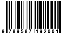 Código de Barras de '.9789587192001.'