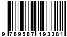 Código de Barras de '.9789587193381.'