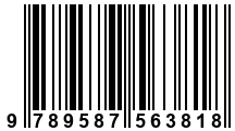 Código de Barras de '.9789587563818.'