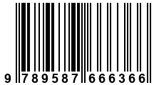 Código de Barras de '.9789587666366.'