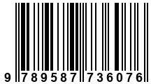 Código de Barras de '.9789587736076.'