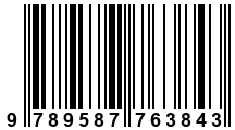 Código de Barras de '.9789587763843.'