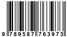 Código de Barras de '.9789587763973.'