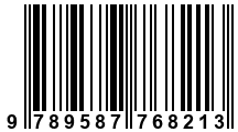 Código de Barras de '.9789587768213.'