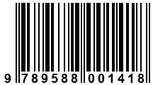 Código de Barras de '.9789588001418.'