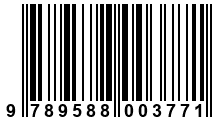 Código de Barras de '.9789588003771.'