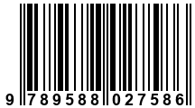 Código de Barras de '.9789588027586.'