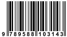 Código de Barras de '.9789588103143.'