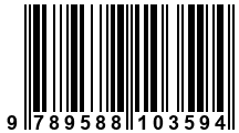 Código de Barras de '.9789588103594.'