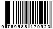Código de Barras de '.9789588170923.'