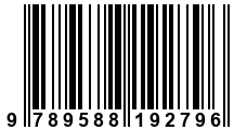 Código de Barras de '.9789588192796.'
