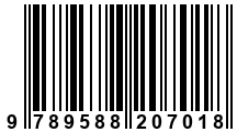 Código de Barras de '.9789588207018.'