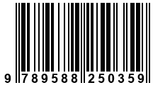 Código de Barras de '.9789588250359.'