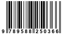 Código de Barras de '.9789588250366.'
