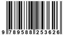 Código de Barras de '.9789588253626.'