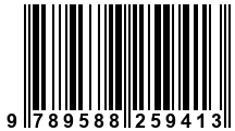 Código de Barras de '.9789588259413.'