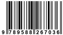 Código de Barras de '.9789588267036.'