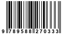 Código de Barras de '.9789588270333.'