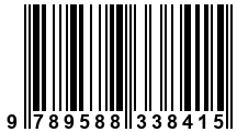 Código de Barras de '.9789588338415.'