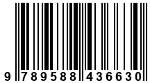 Código de Barras de '.9789588436630.'