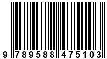 Código de Barras de '.9789588475103.'