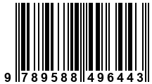 Código de Barras de '.9789588496443.'