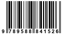 Código de Barras de '.9789588841526.'
