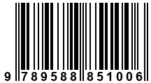Código de Barras de '.9789588851006.'