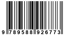 Código de Barras de '.9789588926773.'