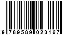 Código de Barras de '.9789589023167.'