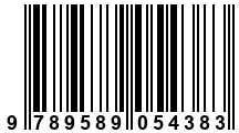Código de Barras de '.9789589054383.'