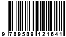 Código de Barras de '.9789589121641.'