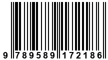 Código de Barras de '.9789589172186.'
