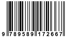 Código de Barras de '.9789589172667.'