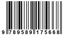 Código de Barras de '.9789589175668.'