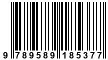 Código de Barras de '.9789589185377.'
