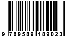 Código de Barras de '.9789589189023.'