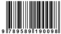 Código de Barras de '.9789589190098.'