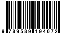 Código de Barras de '.9789589194072.'
