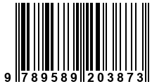 Código de Barras de '.9789589203873.'