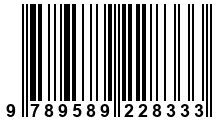 Código de Barras de '.9789589228333.'