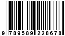 Código de Barras de '.9789589228678.'