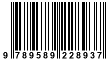 Código de Barras de '.9789589228937.'