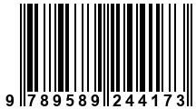 Código de Barras de '.9789589244173.'