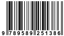 Código de Barras de '.9789589251386.'