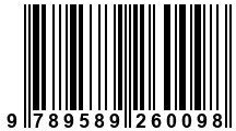 Código de Barras de '.9789589260098.'